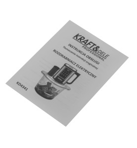 Bedienungsanleitung für den elektrischen Zerkleinerer Kraft&Dele KD4341