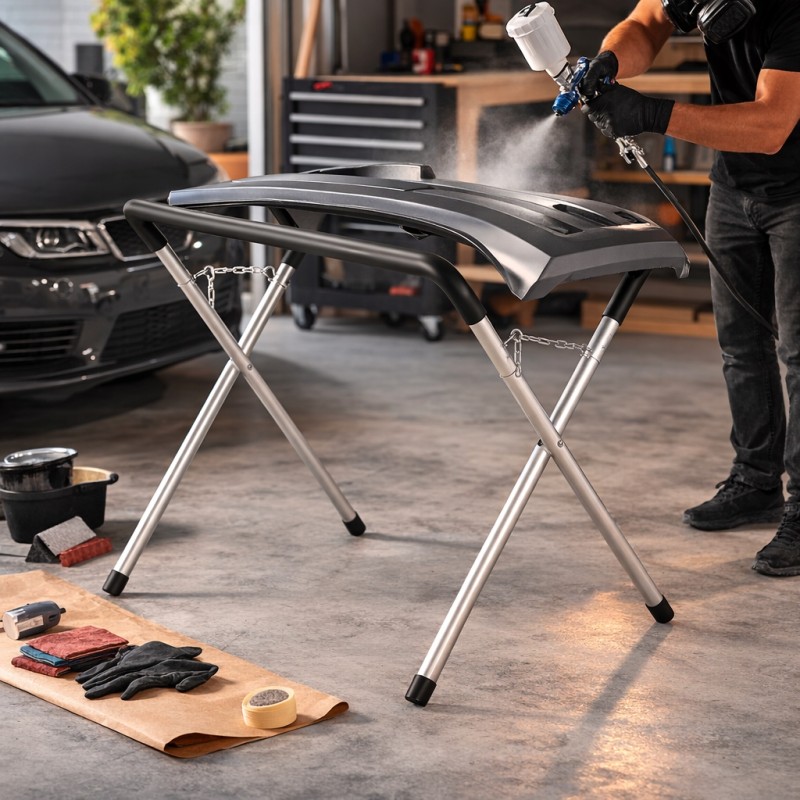 KRAFT&DELE KD3585 sudedamas dažymo stovas
