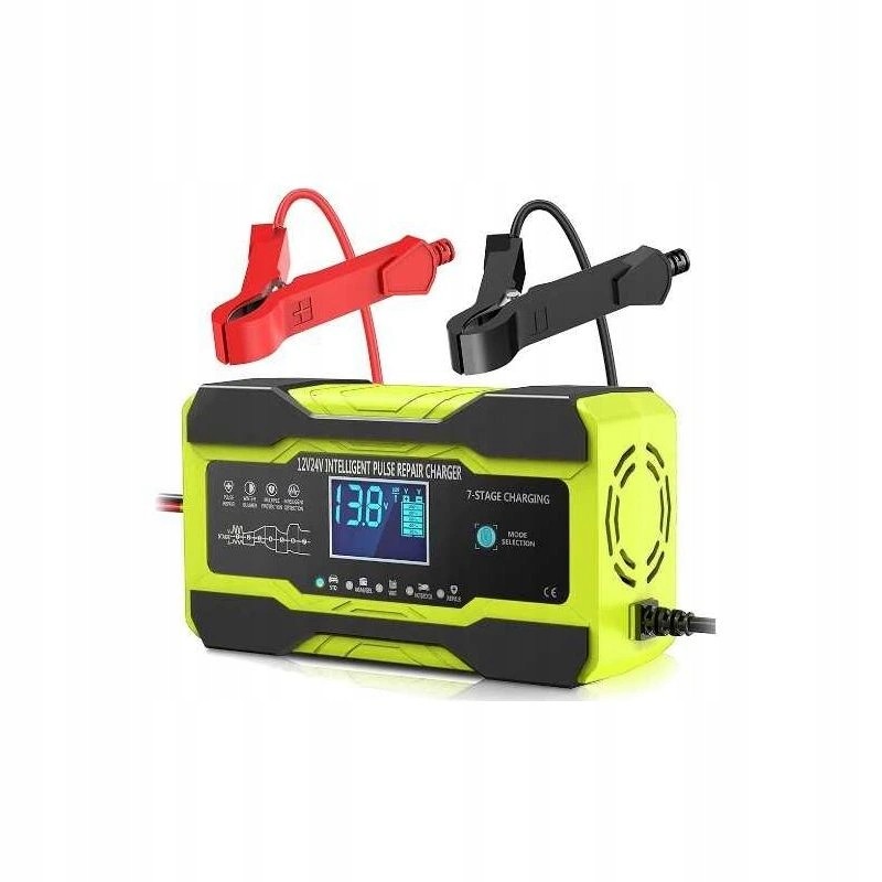 Universalus įkroviklis 12/24V 10A KRAFT&DELE KD1291