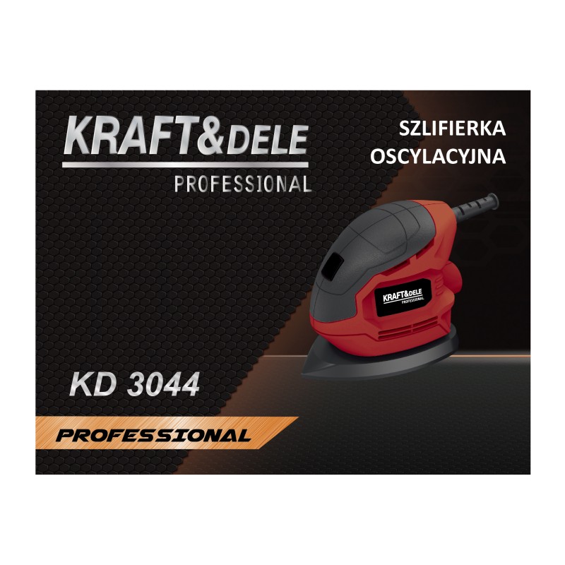 Excenter csiszoló 900W KRAFT&DELE KD3044