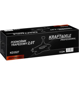 Oryginalne opakowanie kartonowe podnośnika trapezowego 2T KD3527