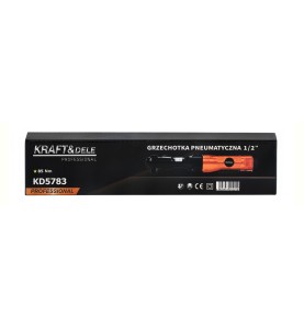 Opakowanie kartonowe grzechotki pneumatycznej 1/2" Kraft&Dele KD5783