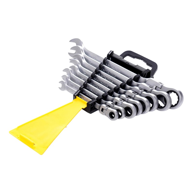 Veržliarakčiai su terkšle 8-22mm 8vnt. KRAFT&DELE KD11302 Veržliarakčiai su terkšle 8-22mm 8vnt. KRAFT&DELE KD11302