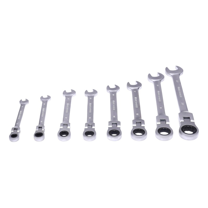 Ratschenringschlüssel-Satz 8-22mm 8-tlg. KRAFT&DELE KD11302