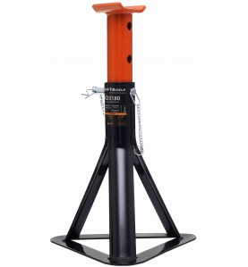 Kobyłka samochodowa KD3180 z wysuniętym mechanizmem regulacji wysokości