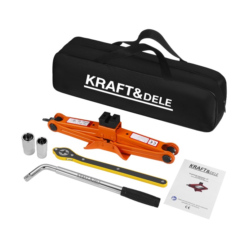 Trapéz emelő 2T 120-420mm KRAFT&DELE KD3526 Trapéz emelő 2T 120-420mm KRAFT&DELE KD3526