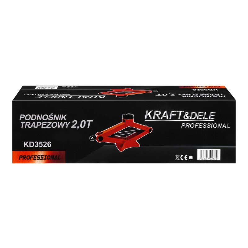 Trapecinis keltuvas 2T 120-420mm KRAFT&DELE KD3526 Trapecinis keltuvas 2T 120-420mm KRAFT&DELE KD3526