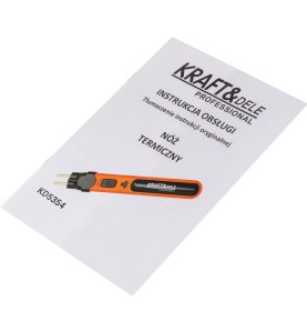 Instrukcja obsługi bezprzewodowego noża termicznego Kraft&Dele KD5354