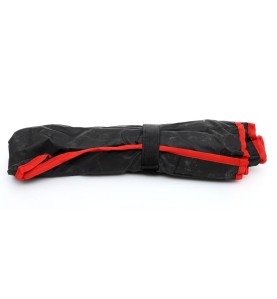 Zestaw kluczy płasko-oczkowych KD10938 zwinięty w etui transportowe