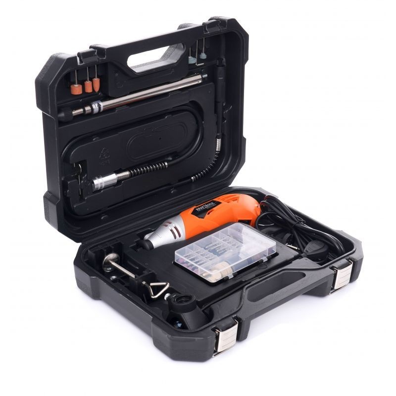 Mini-Schleifer 270W + Zubehör 126-tlg. KRAFT&DELE KD10752 Mini-Schleifer 270W + Zubehör 126-tlg. KRAFT&DELE KD10752