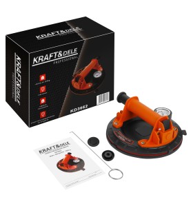 Vakuum-Saugheber KD3662 - Set mit Koffer und Zubehör