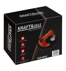 Opakowanie przyssawki próżniowej Kraft&Dele KD3662 - widok z boku