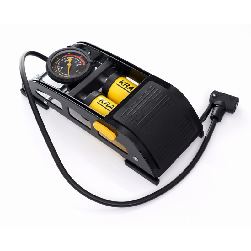 Kojinė pompa su manometru KRAFT&DELE KD11824 Kojinė pompa su manometru KRAFT&DELE KD11824