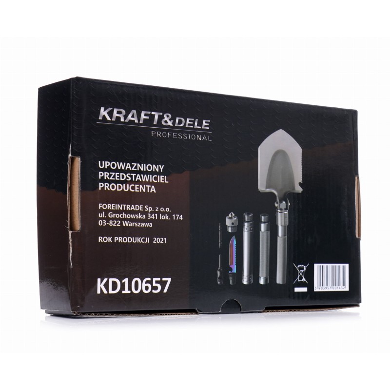 Multifunktionale Militär-Survival-Spaten KRAFT&DELE KD10657