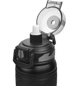Nahaufnahme des Öffnungsmechanismus und Strohhalms des Thermo-Bechers KD4264