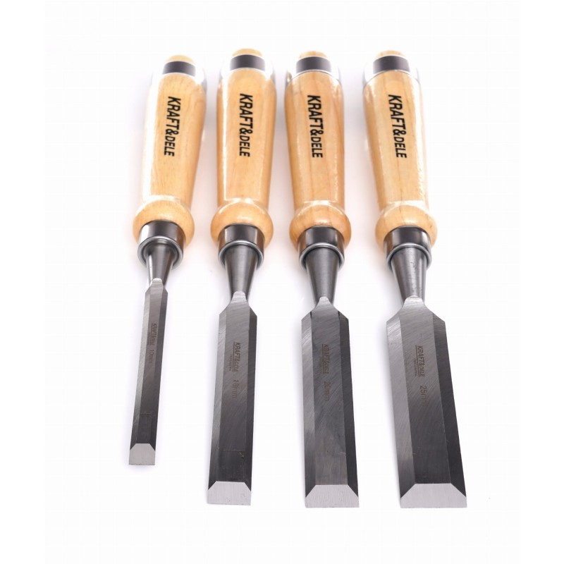 Stechbeitel Set 4-tlg. KRAFT&DELE KD11771 Stechbeitel Set 4-tlg. KRAFT&DELE KD11771