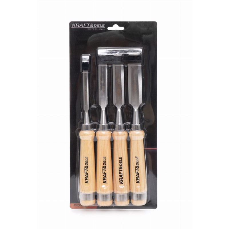 Staliaus kaltų rinkinys 4 vnt. KRAFT&DELE KD11771