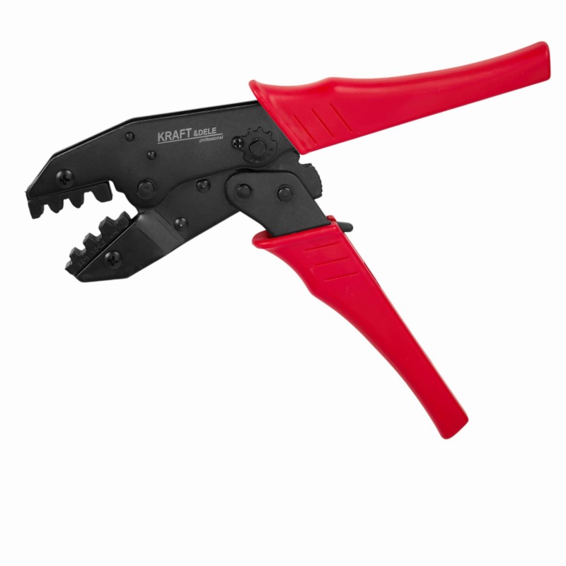 Kabelių antgalių užspaudimo replės KRAFT&DELE KD10536