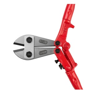 Nożyce do cięcia drutu i prętów 14" 355 mm KD10431 - szczegółowe zbliżenie na głowicę tnącą
