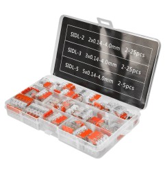 Gyorscsatlakozó készlet 55 db KRAFT&DELE KD11292