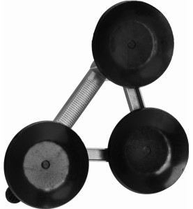 Draufsicht auf den Dreifach-Saugheber KD10194 für Platten