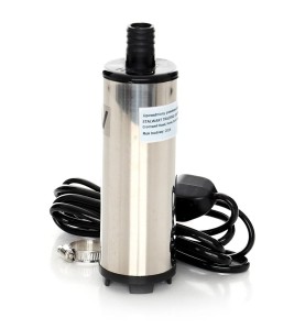 Tauchpumpe für Öl KD1171 mit beiliegender Schlauchschelle