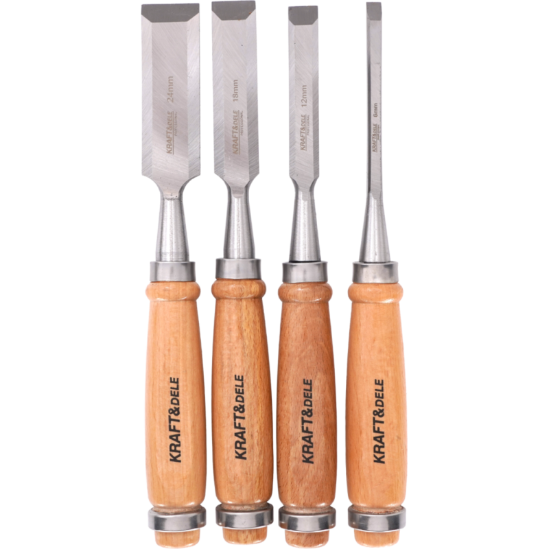 Stechbeitel Set 6, 12, 18, 24mm KRAFT&DELE KD11770 Stechbeitel Set 6, 12, 18, 24mm KRAFT&DELE KD11770