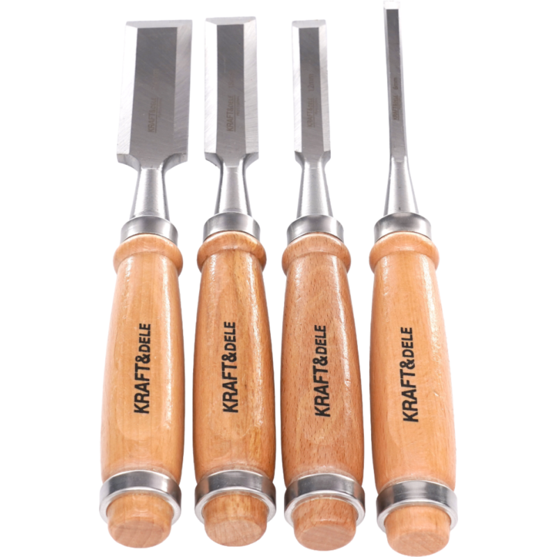 Stechbeitel Set 6, 12, 18, 24mm KRAFT&DELE KD11770 Stechbeitel Set 6, 12, 18, 24mm KRAFT&DELE KD11770
