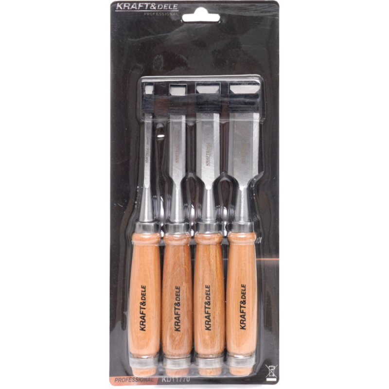 Stechbeitel Set 6, 12, 18, 24mm KRAFT&DELE KD11770 Stechbeitel Set 6, 12, 18, 24mm KRAFT&DELE KD11770