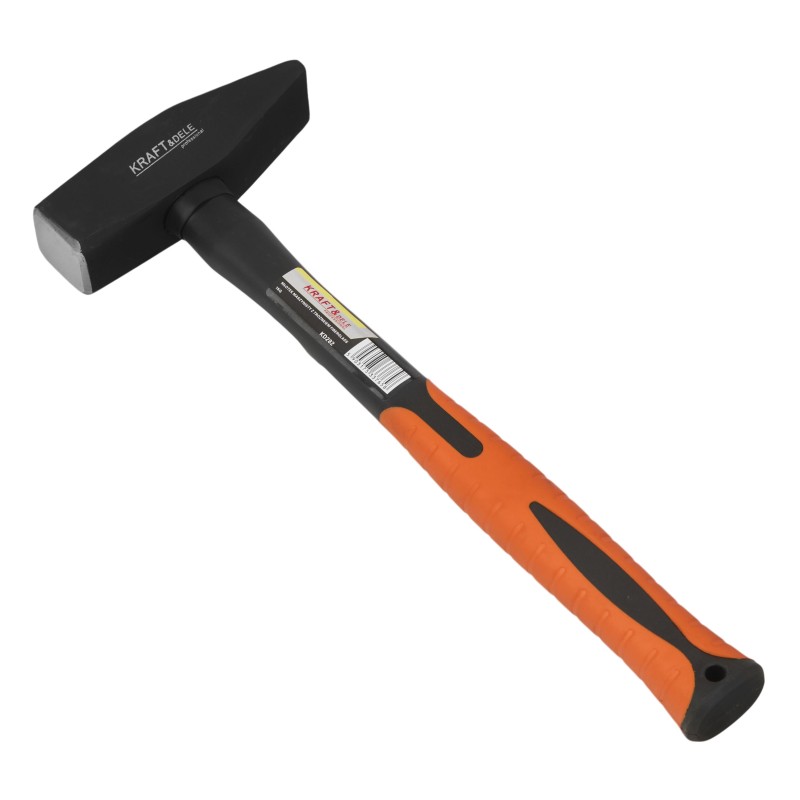 Staklininko plaktukas su stiklo pluošto kotu 1kg 30cm KRAFT&DELE KD282