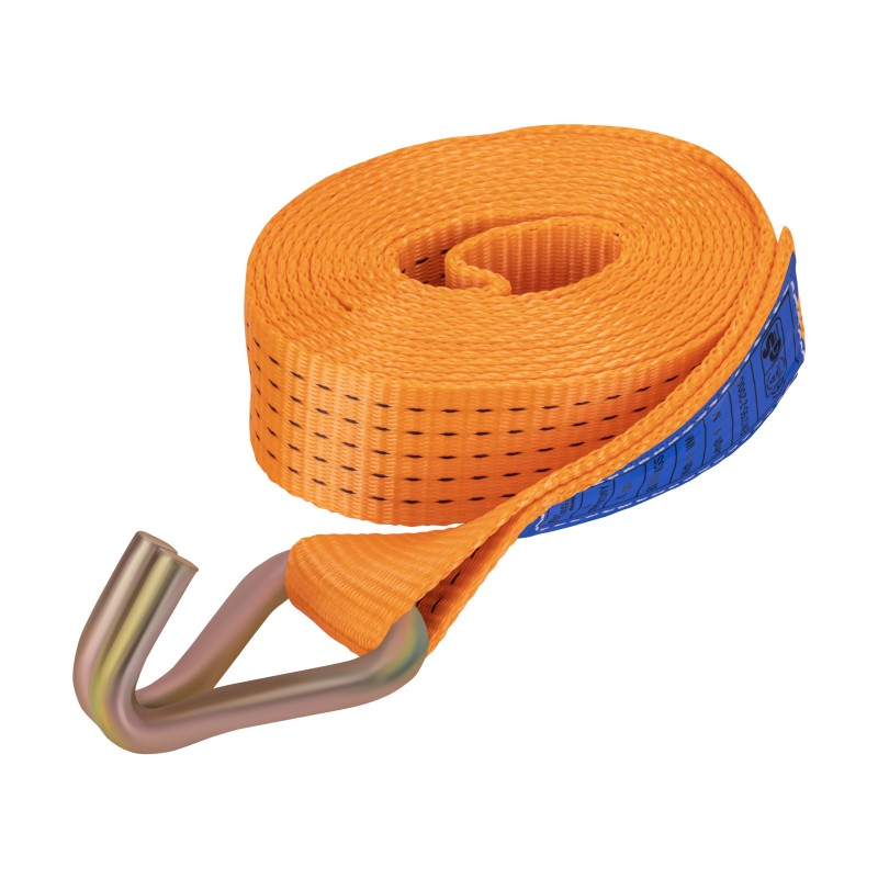 Egypontos rakományrögzítő heveder 4m 50mm 5T KRAFT&DELE KD1320