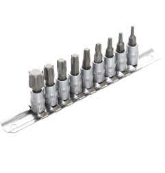 1/4" bitfej készlet 9db KRAFT&DELE KD10241