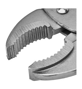 Szczypce Morse'a 250mm KD10694 - zbliżenie na ząbkowaną powierzchnię chwytną