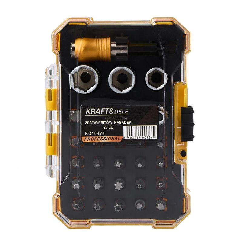 Bitkészlet 28 darabos KRAFT&DELE KD10474 Bitkészlet 28 darabos KRAFT&DELE KD10474