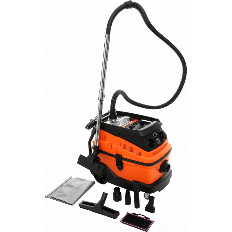 Pramoninis dulkių siurblys su filtro purtykle 1600W KRAFT&DELE KD488