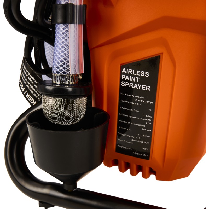 Festékszóró pisztoly 1450W KRAFT&DELE KD1746