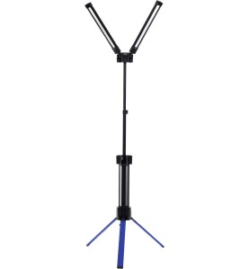 Lampa na stojaku KD1266 z w pełni wysuniętym teleskopem