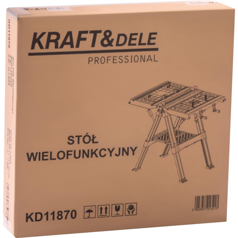 Daugiafunkcis fiksavimo stalas 84x81x63 CM KRAFT&DELE KD11870