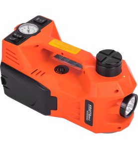 Podnośnik samochodowy 12V + kompresor + latarka KD1367 - zdjęcie główne