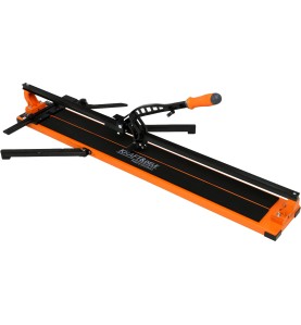 Fliesenschneider 1200mm KD10361 - Seitenansicht mit ausgeklappten Stützen