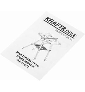 Instrukcja obsługi do stołu wielofunkcyjnego Kraft&Dele KD11871