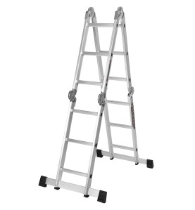 Aluminium-Mehrzweckleiter 4x3 KD4070 in A-Stellung
