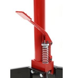 Fußmechanismus Getriebeheber KD322 - Nahaufnahme