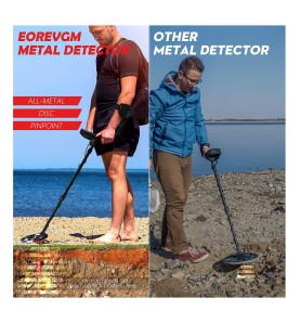 Wykrywacz metali KD10414 - porównanie efektywności wykrywania na plaży
