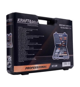 122-tlg. Werkzeugset KD309 - Geschlossener Koffer mit Produktetikett
