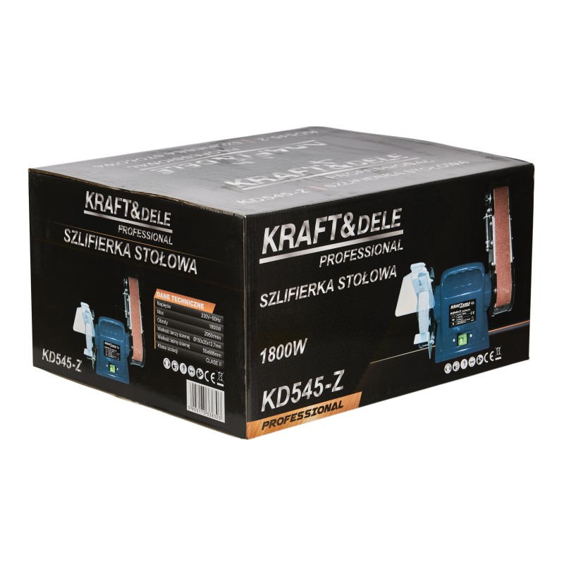 Stalinis juostinis šlifuoklis 1800W KRAFT&DELE KD545-Z