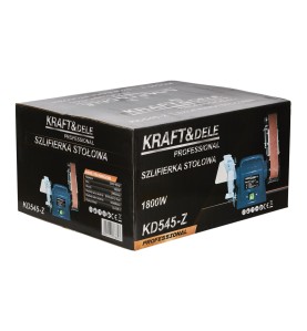 Oryginalne opakowanie kartonowe szlifierki stołowej taśmowej KD545-Z
