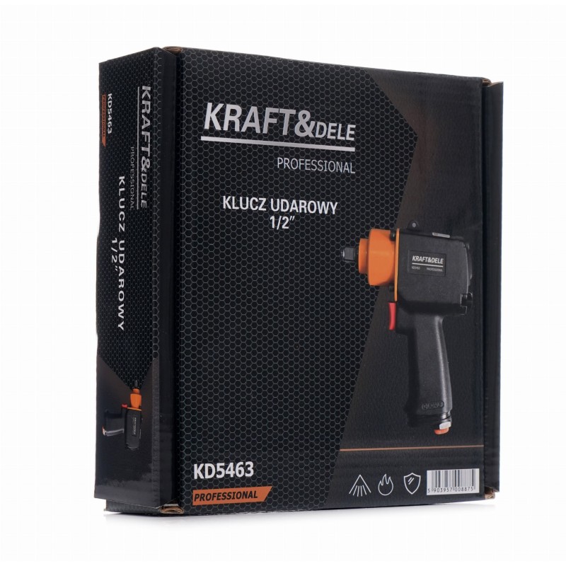 Druckluft-Schlagschrauber 1/2" KRAFT&DELE KD5463 Druckluft-Schlagschrauber 1/2" KRAFT&DELE KD5463