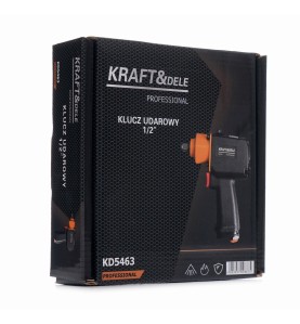 Klucz udarowy pneumatyczny Kraft&Dele KD5463 - oryginalne opakowanie kartonowe