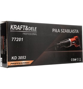 Oryginalne opakowanie kartonowe piły szablastej Kraft&Dele KD3053